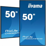 IIYAMA Monitor wielkoformatowy 49.5 cala LH5060UHS-B1AG matowy 24h/7 500(cd/m2) VA 3840 x 2160 UHD(4K) Android.11 Wifi CMS(iiSignage2) IIYAMA