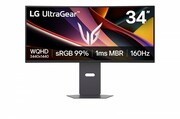 LG Electronics Monitor gamingowy 34G600A-B 34 cale WQHD UltraGear 160Hz LG Electronics
