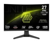 MSI Monitor 27 cali MAG 276CF E20 LED/FHD/Curved/200Hz/czarny MSI