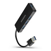 AXAGON HUE-G1A Hub 4-portowy USB 3.2 Gen 1 SLIM, kabel Type-A 14cm AXAGON