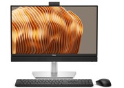 Dell Komputer Dell Pro 24 All-in-One Plus QB24250 W11Pro U5 245/16GB/512GB CL35/23.81 FHD/Int/FHD Cam/Mic/WLAN+BT/WirelessKb&Mouse/160W/3YPS Dell