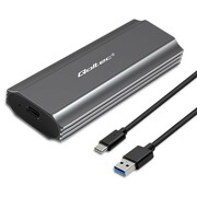 Qoltec Obudowa | kieszeń NV2271 na dysk M.2 SSD | SATA | NVMe | USB-C | 2TB Qoltec