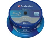 Verbatim Płyty BD-R 6x 25GB 25P CB DataLife 43837 Verbatim
