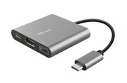 Trust DALYX adapter USB C 3w1 Trust