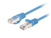 Lanberg Patchcord kat.6 FTP 1M 10-pack fluke passed niebieski Lanberg