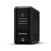 CyberPower Zasilacz awaryjny UPS UT850EG 850VA/425W 4ms/AVR/3xSch/RJ11/RJ45 CyberPower