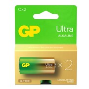 GP Battery Bateria alkaliczna LR14/C GP ULTRA 2szt. (G-TECH) GP Battery