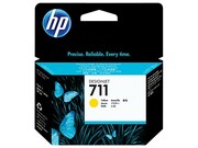HP Tusz Żółty HP711 CZ132A - zdjęcie 3