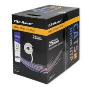 Qoltec Kabel sieciowy/skrętka UTP | CAT5E | 305m Qoltec