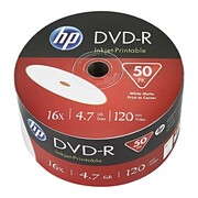 Verbatim HP DVD-R 4.7GB x16 50P Printable DME00070WIP-3 Verbatim