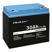 Qoltec Akumulator LiFePO4 Litowo-Żelazowo-Fosforanowy | 12.8V | 30Ah | 384Wh | BMS Qoltec