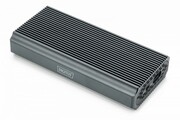 Digitus Obudowa USB 4.0 Typ C na dysk SSD M.2 NVMe 40 Gbps aluminiowa, beznarzędziowa Digitus