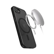 CRONG Hybrid Frost MAG Cover - Etui iPhone 17e / 16e MagSafe Czarne CRONG