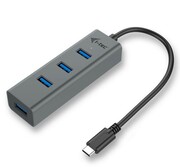 i-tec USB-C Metal 4-portowy HUB USB 3.0 4x USB 3.0 i-tec