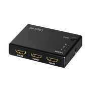 LogiLink Przełącznik Switch 3x1 HDMI, 1080p 60Hz, z pilotem LogiLink