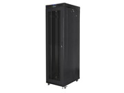 Lanberg Szafa stojąca Rack 19 cali 47U 800x1000mm, drzwi perforowane LCD (FLAT PACK) czarna Lanberg