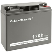 Qoltec Akumulator AGM 12V | 17Ah | max. 255A Qoltec