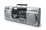 Muse Boombox M-380 GBS srebrny Muse