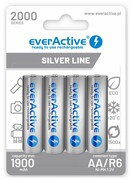 everActive Akumulatory paluszki R6/AA 2000 mAH, blister 4 szt. everActive