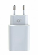 TB Ładowarka sieciowa 2x3A USB C + USB A Power Delivery biała TB