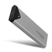 AXAGON EEM2-UG2 Obudowa zewnętrzna aluminiowa, USB-C 3.2 Gen 2 - M.2 NVMe SSD, długość 42 do 80 mm szary AXAGON