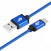TB Kabel USB-USB C 1.5m niebieski sznurek TB