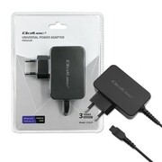 Qoltec Uniwersalny zasilacz sieciowy 45W | 8 wtyczek Qoltec