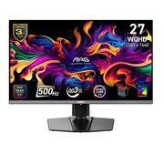 MSI Monitor MAG 272QP QD-OLED X50/26.5 cala/QD-OLED/WQHD/Flat/500Hz/Black MSI