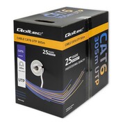 Qoltec Kabel sieciowy/skrętka UTP | CAT6 | 305m Qoltec