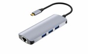iBOX Stacja dokująca HUB USB/LAN IUH3RJ4K iBOX