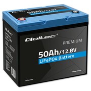 Qoltec Akumulator LiFePO4 Litowo-Żelazowo-Fosforanowy | 12.8V | 50Ah | 640Wh | BMS Qoltec
