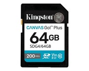 Kingston Canvas Go! Plus SD 64GB (170R/70W) (SDG3/64GB) - zdjęcie 1
