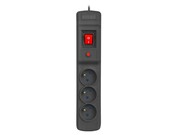 Armac Listwa zasilająca 3m multi 3M czarna M3/30/CZ Armac