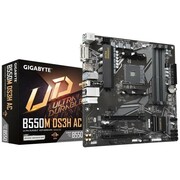 Gigabyte Płyta główna B550M DS3H AC AM4 4DDR4 HDMI/DVI M.2 mATX Gigabyte