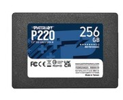Patriot Dysk SSD 256GB P220 550/490 MB/s SATA III 2,5 Patriot