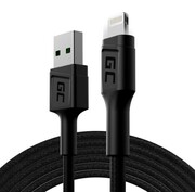 Green Cell Kabel GC Ray USB - Lightning 200 cm, podświetlenie LED Green Cell