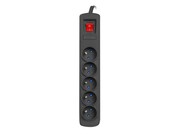 Armac Listwa zasilająca ARC5 5m ARC5/50/CZ czarna Armac