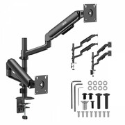 Ergo Office Uchwyt na 2 monitory 17-32 cali ER-692 B Ergo Office