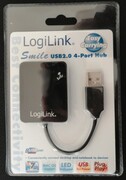 LogiLink HUB USB 2.0 4-portowy 'Smile' - czarny UA0139 LogiLink