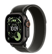 Apple Watch Ultra 3 GPS + Cellular koperta 49 mm z tytanu w kolorze czarnym, opaska Trail w kolorze czarnym/węgla drzewnego - rozmiar M/L Apple