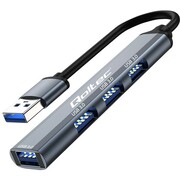 Qoltec HUB adapter USB 3.0 4w1 | 4x USB 3.0 Qoltec