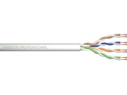 Digitus Kabel teleinformatyczny instalacyjny kat.5e, U/UTP, Eca, drut, AWG 24/1, PVC, 305m, szary, karton Digitus