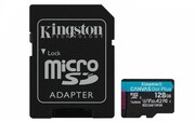 Kingston microSD Canvas Go Plus 128GB 170/90MB/S U3 SDCG3/128GB - zdjęcie 1