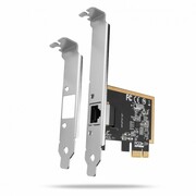 AXAGON PCEE-GRF Karta sieciowa PCIe 1x Gigabit Ethernet port RJ-45 Realtek SP & LP AXAGON