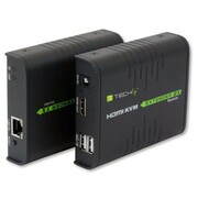 Techly Extender HDMI + USB po skrętce Cat.5/5e/6 120m Techly