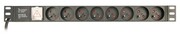 Gembird Listwa zasilająca rack (PDU), 8 gniazd FR, 1U, 10A, wtyk C14 3m Gembird