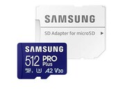 Samsung Karta pamięci microSD PRO+ MD-MD512SA/EU + adapter Samsung