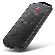 AXAGON EEM2-GAM Obudowa zewnętrzna aluminiowa USB-C 3.2 Gen 2 M.2 NVMe/SATA SSD Gaming AXAGON