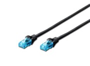 Digitus Patch cord U/UTP kat.5e PVC 5m czarny Digitus