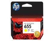 HP Tusz Żółty HP655 CZ112AE - zdjęcie 3